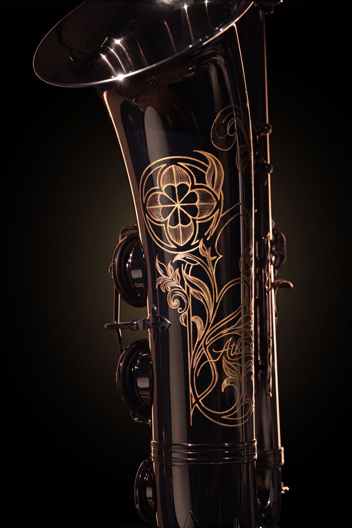 The Baron saxophone with master engraving